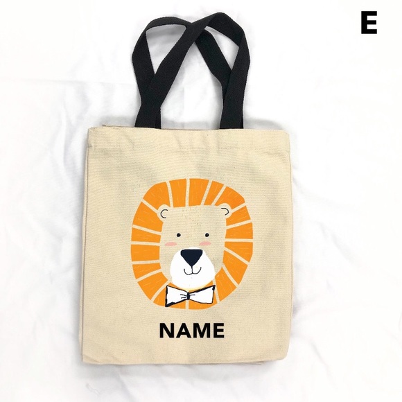 Personalized Animal Theme Tote Bags - Picture 7 of 7